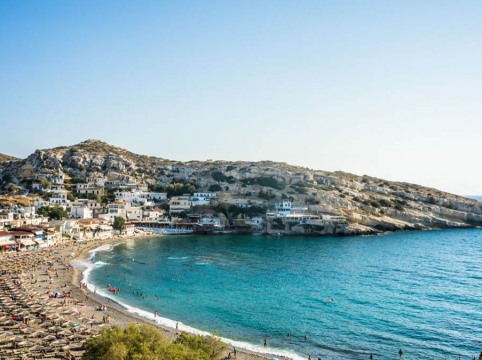 Serene Beauty and Tranquility: Discovering Agia Pelagia Beach in Crete